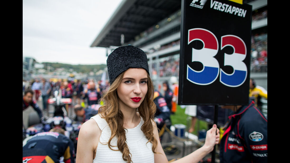 Grid Girl - GP Russland 2015