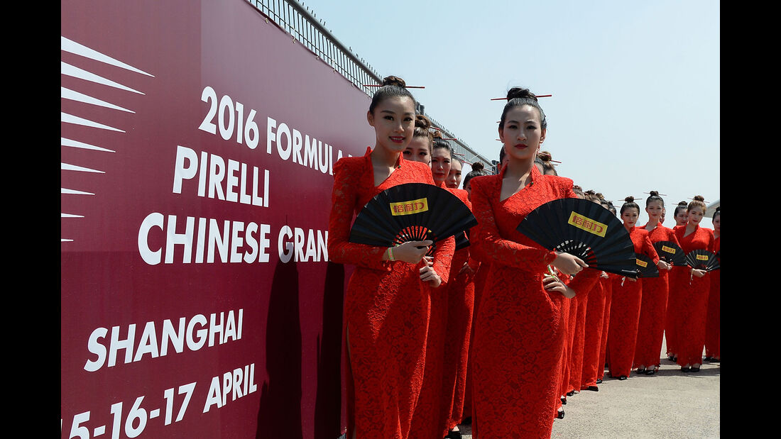 Grid Girl - Statistik - GP China 2016