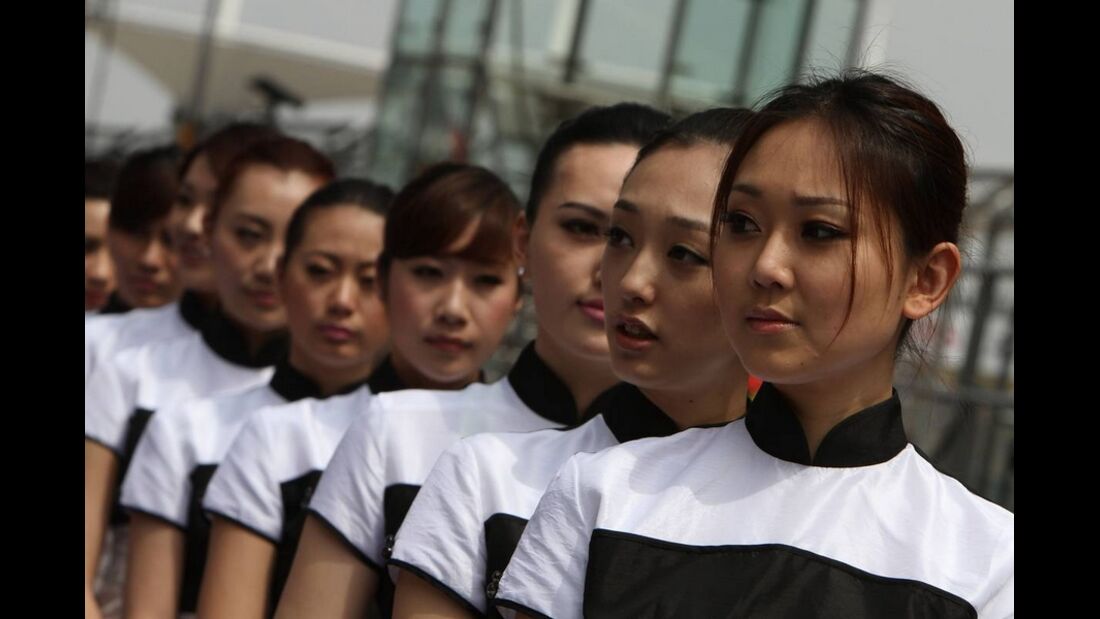 Grid Girls Formel 1 GP China 2011