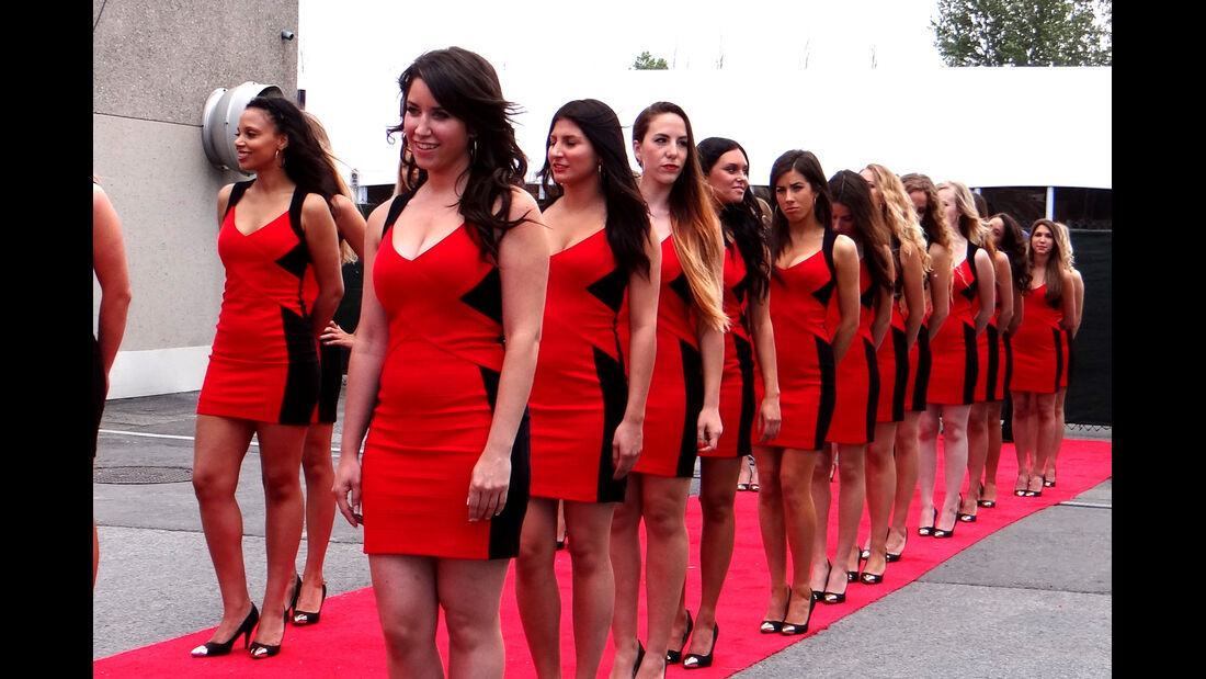 Grid Girls - Formel 1 - GP Kanada 2013