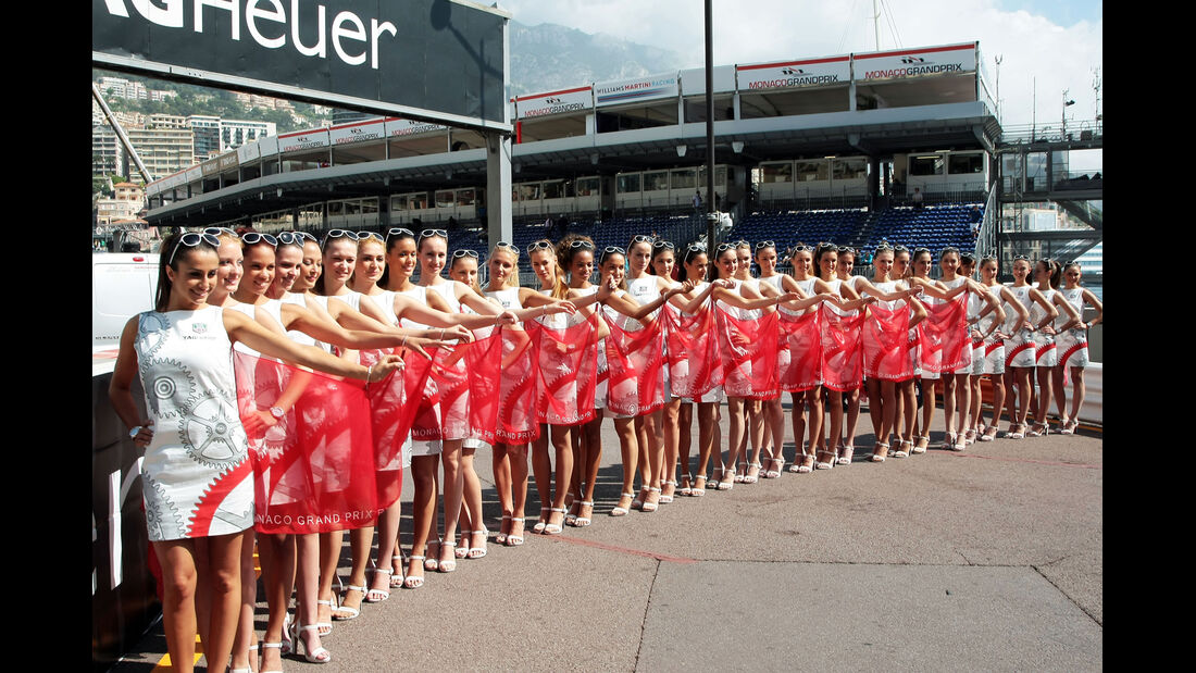 Grid Girls - Formel 1 - GP Monaco 2014