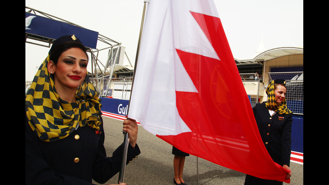 Grid Girls GP Bahrain 2012