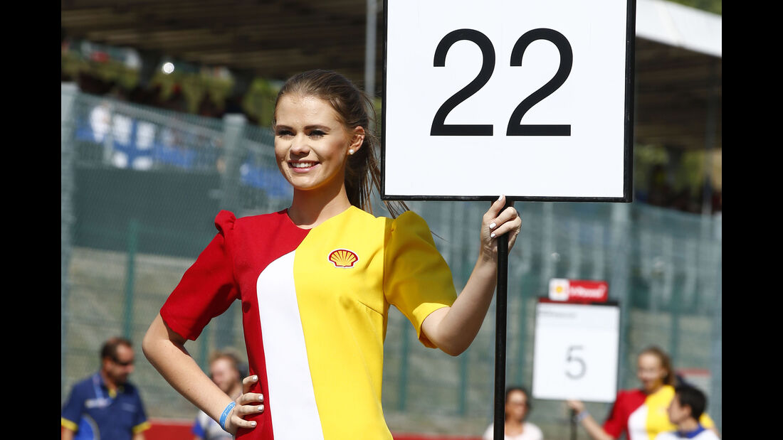 Grid Girls - GP Belgien 2015