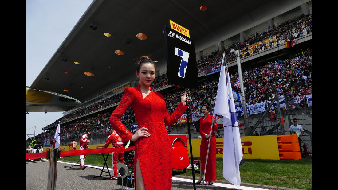 Grid Girls - GP China 2016