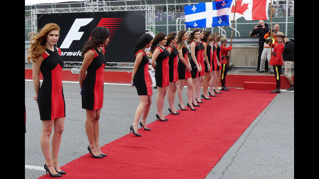 Grid Girls - GP Kanada 2016 - Montreal 