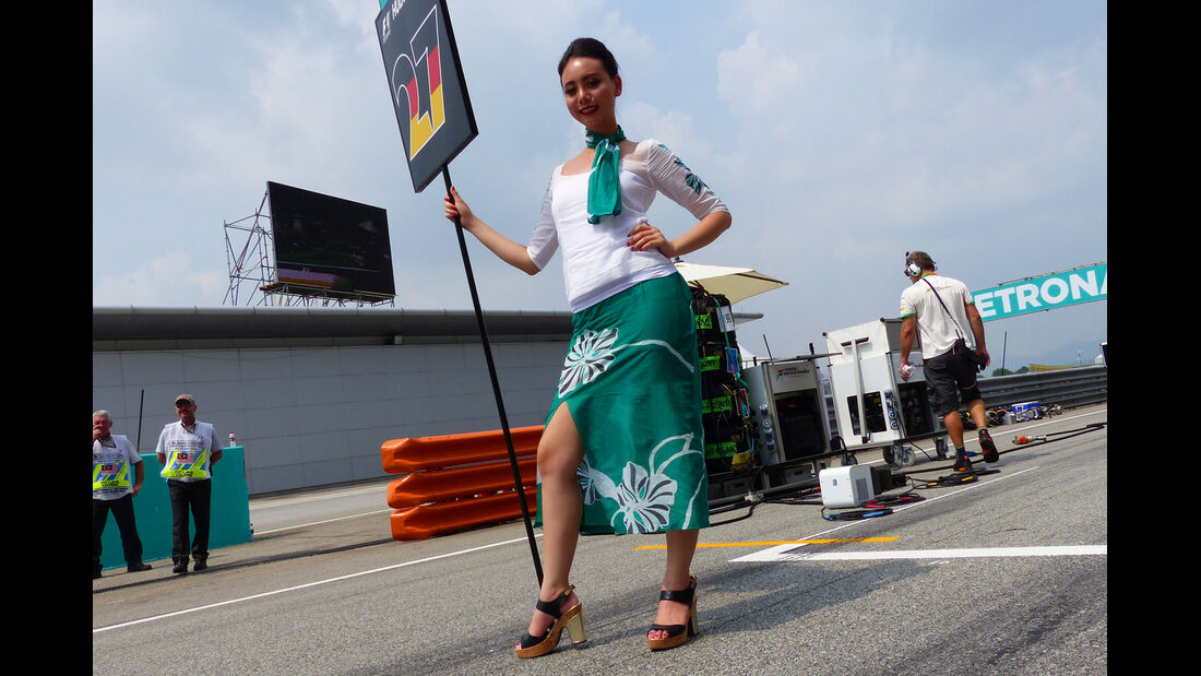 Grid Girls - GP Malaysia 2014 - Formel 23