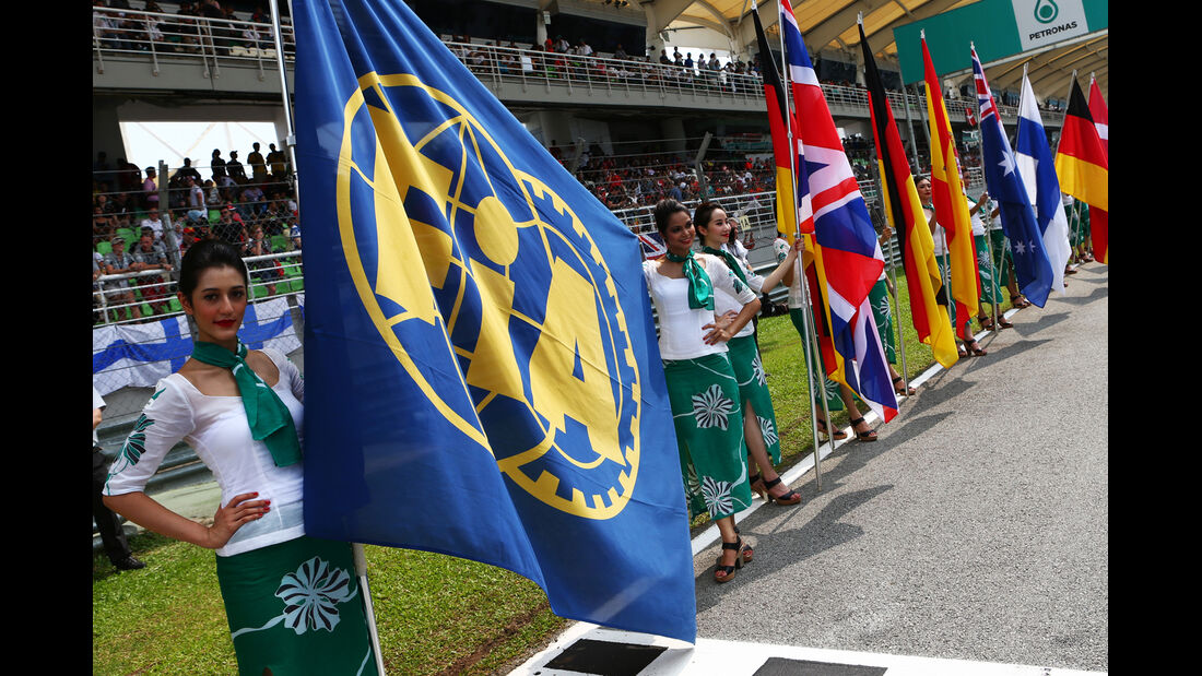 Grid Girls - GP Malaysia 2014 - Formel 36