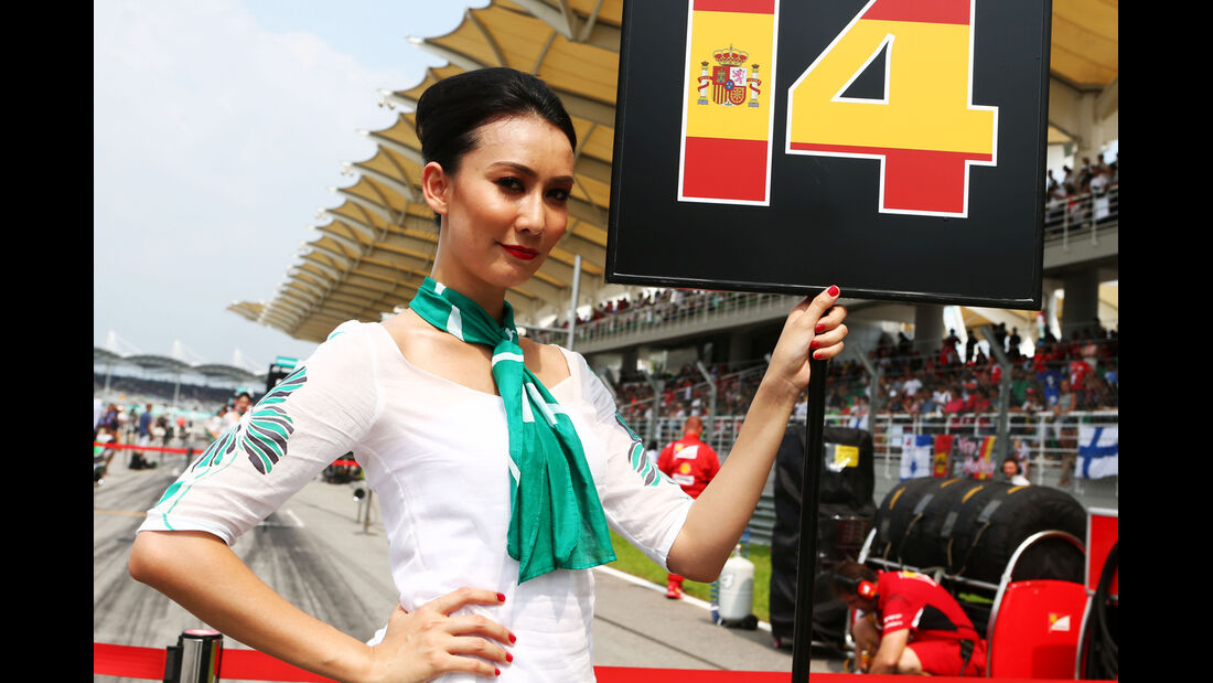 Grid Girls - GP Malaysia 2014 - Formel 41