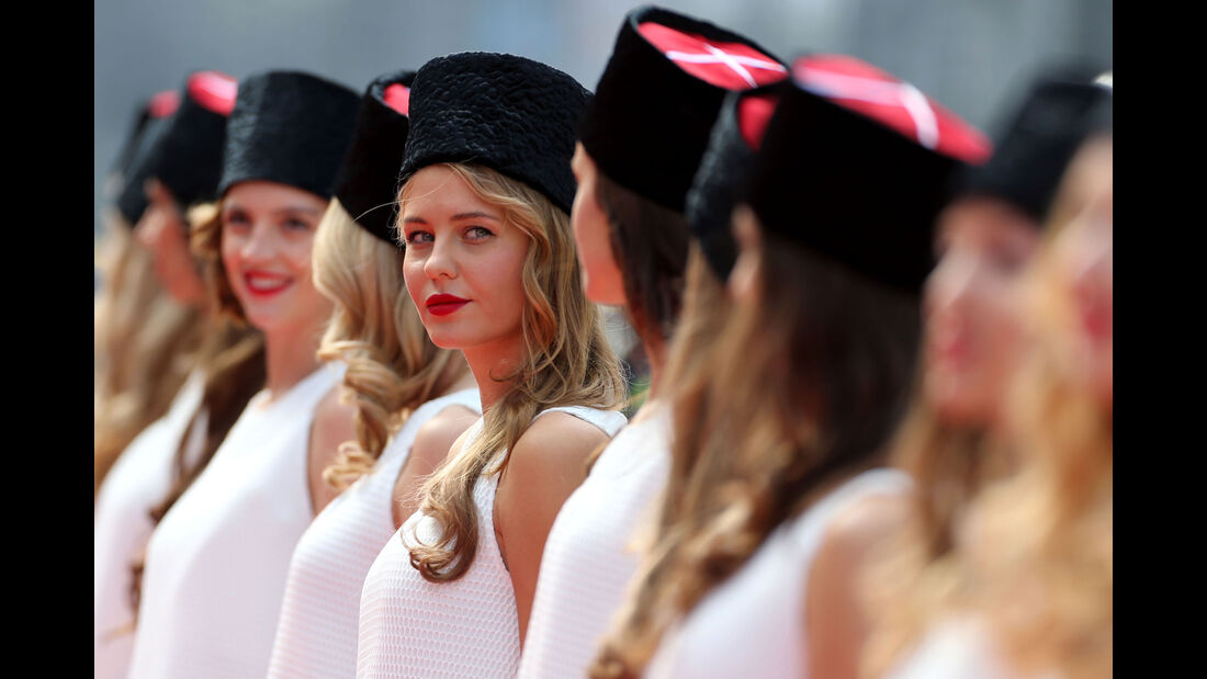 Grid Girls - GP Russland 2015 - Sochi 