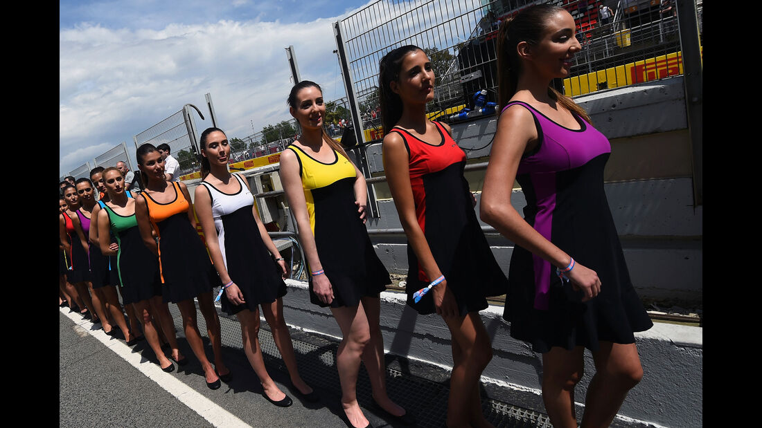 Grid Girls - GP Spanien 2016 - Barcelona