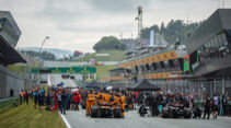 Grid - Startaufstellung - Formel 1 - GP Österreich 2023 - Spielberg - Sprint