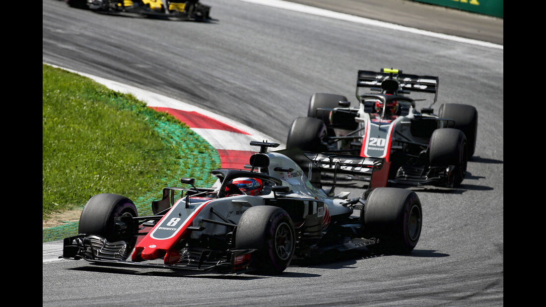 Grosjean & Magnussen - GP Österreich 2018
