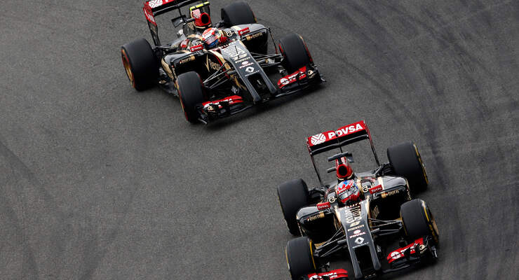 Grosjean & Maldonado - Lotus - GP Deutschland 2014