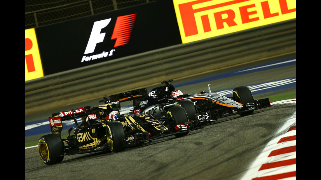 Grosjean vs. Hülkenberg - GP Bahrain 2015