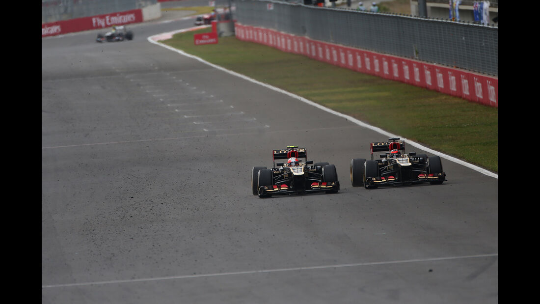 Grosjean vs. Räikkönen - GP Korea 2013