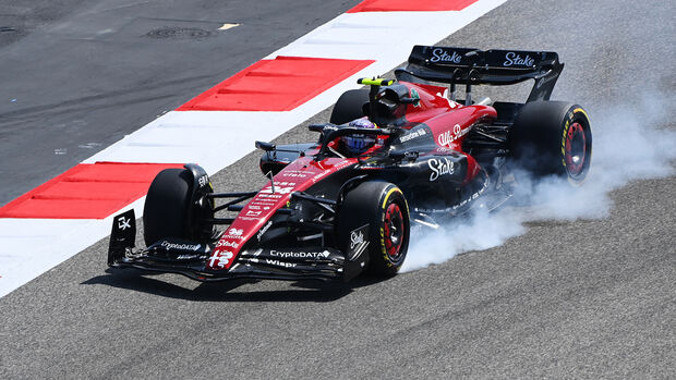 Guanyu Zhou - Alfa Romeo - F1-Tests - Bahrain 2023