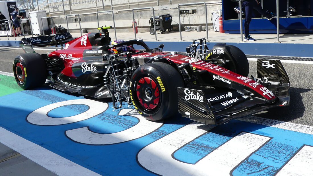 Guanyu Zhou - Alfa Romeo - Formel 1 - Bahrain F1-Test - 24. Februar 2023