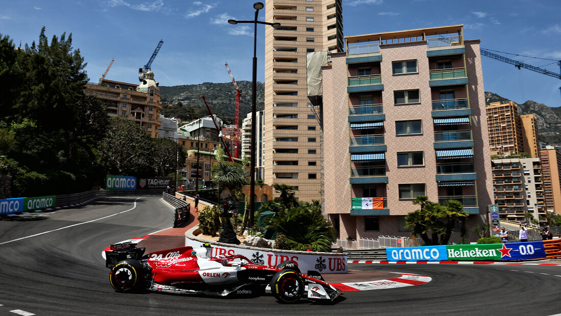 Guanyu Zhou - Alfa Romeo - Formel 1 - GP Monaco - 27. Mai 2022