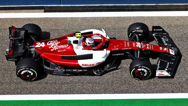 Guanyu Zhou - Alfa Romeo - Formula 1 - Bahrain Test - Today 3-12 March 2022