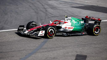 Guanyu Zhou - Alfa Romeo - GP Aserbaidschan 2022 - Baku - Rennen