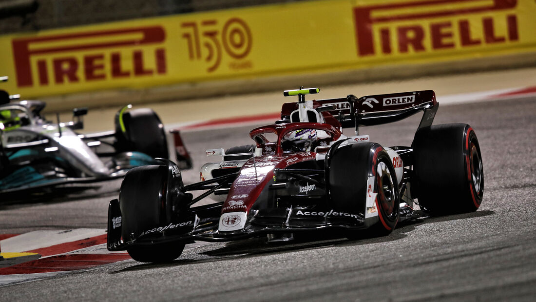Guanyu Zhou - Alfa Romeo - GP Bahrain 2022 - Rennen