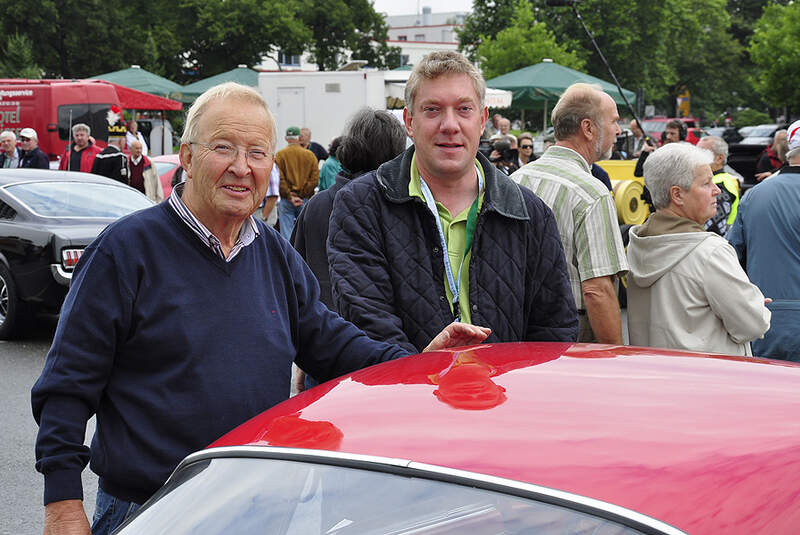 Günter Pietsch und Marcus Heine mit NSU Sport Prinz