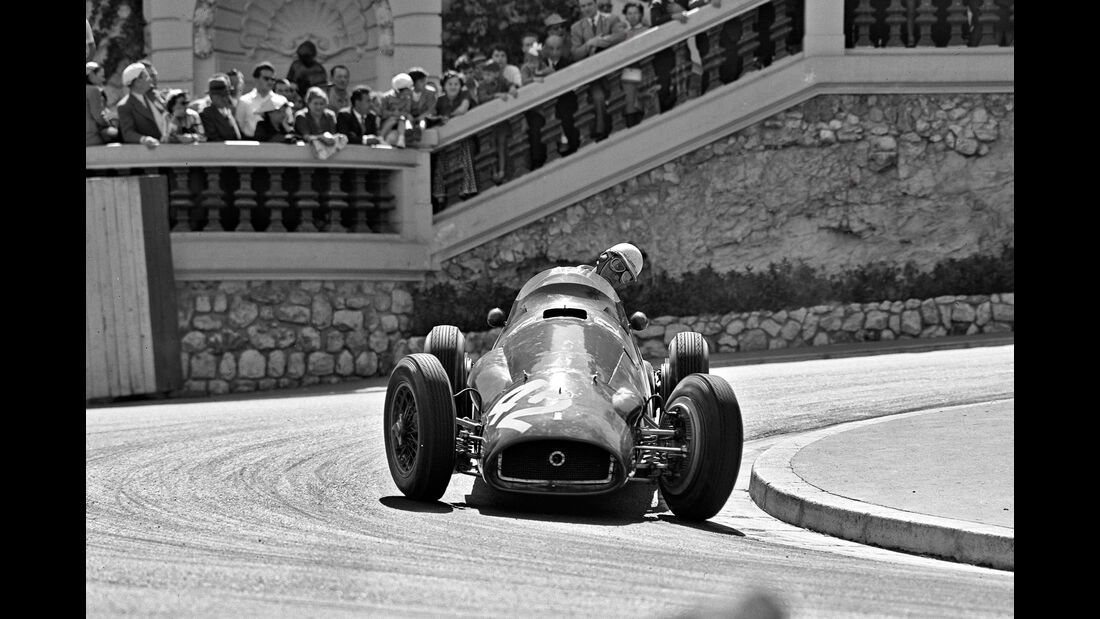 Guiseppe Farina - Ferrari 625 - Monaco 1955