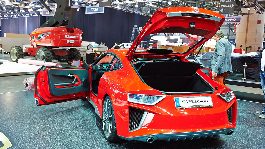 Gumpert Explosion, Genfer Autosalon, Messe 2014