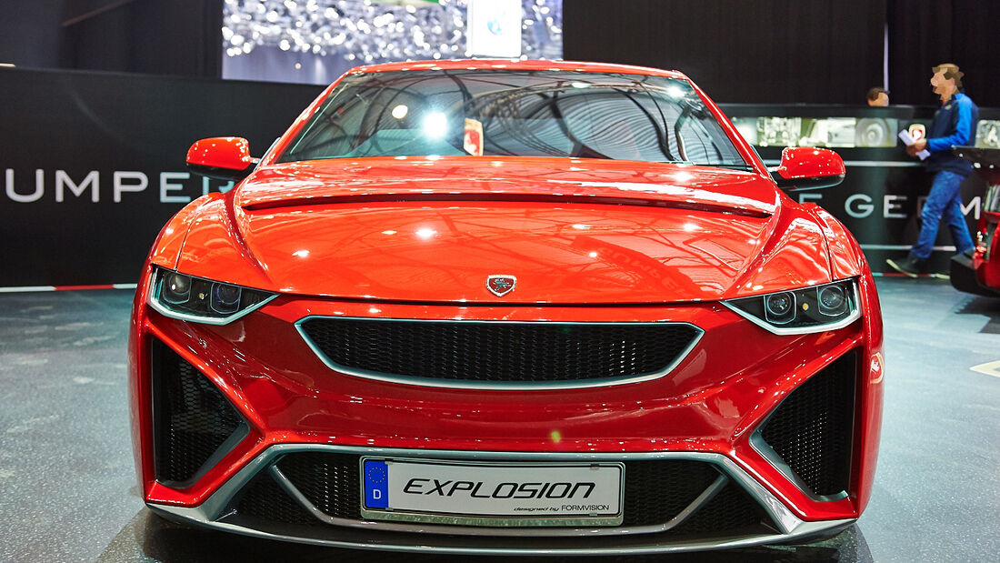 Gumpert Explosion, Genfer Autosalon, Messe 2014