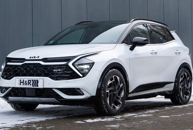 Kia Sportage mit H&R Tieferlegungsfedern