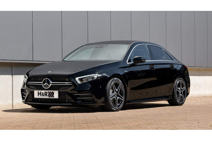 H R Sportfedern Fur Die Mercedes A 35 Amg Limousine Auto Motor Und Sport