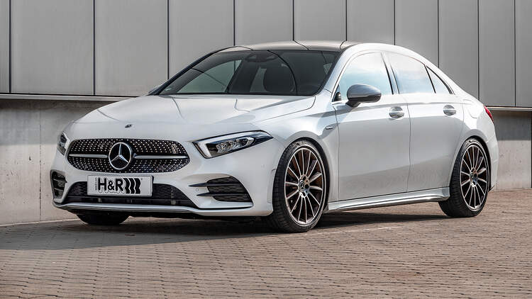 Anzeige H R Sportfedern Fur Die Mercedes A Klasse Limousine Auto Motor Und Sport