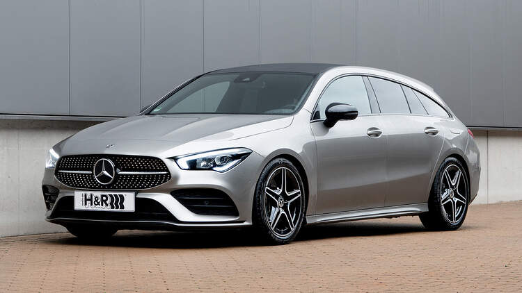 H R Sportfedern Fur Den Mercedes Cla Shooting Brake Auto Motor Und Sport