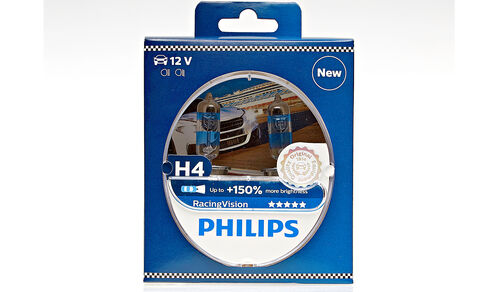 H4 Philips Racing Vision +150%