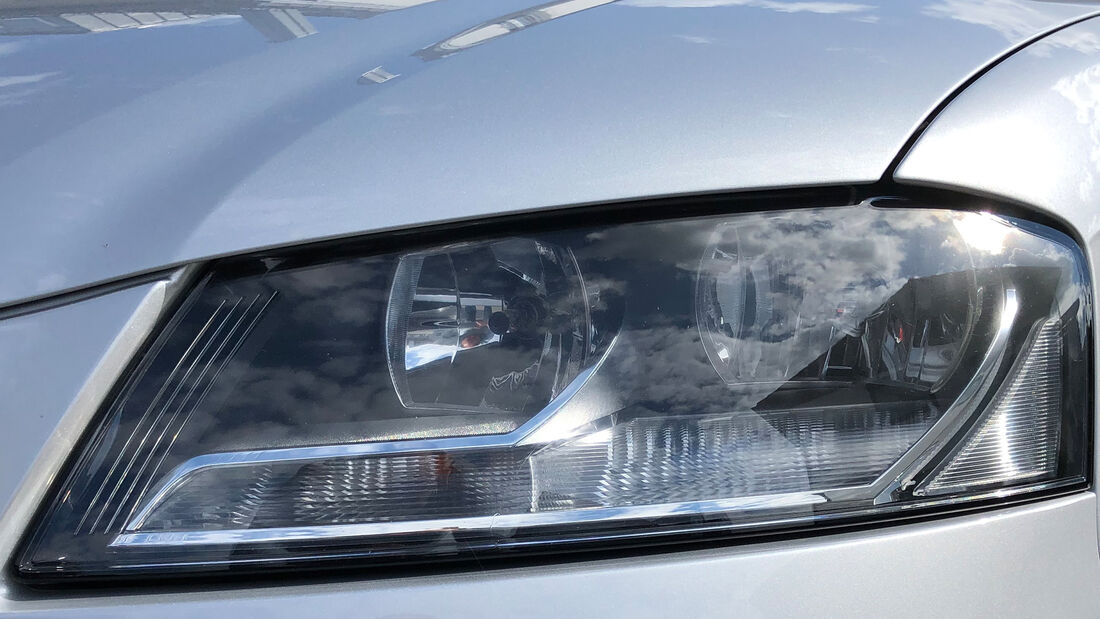 H7-LED-Nachrüstung bei einem Audi A3 (Baureihe 8PA)