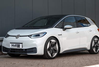 Der VW ID.3 mit H&R Tieferlegungsfedern