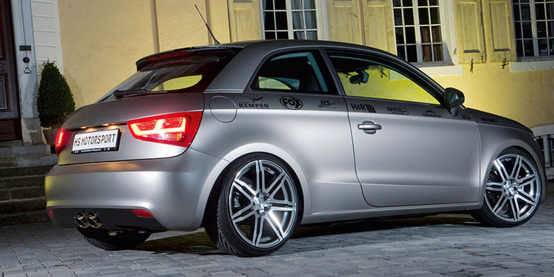 Audi A1 - Zubehör von HS Motorsport - auto motor und sport