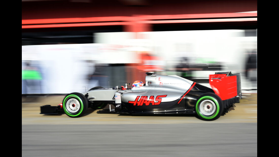 Haas F1 - Formel 1-Test - Barcelona - 24. Februar 2016