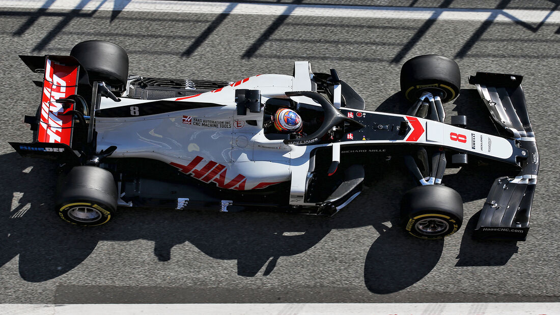 Haas - F1-Test - Barcelona - 2020