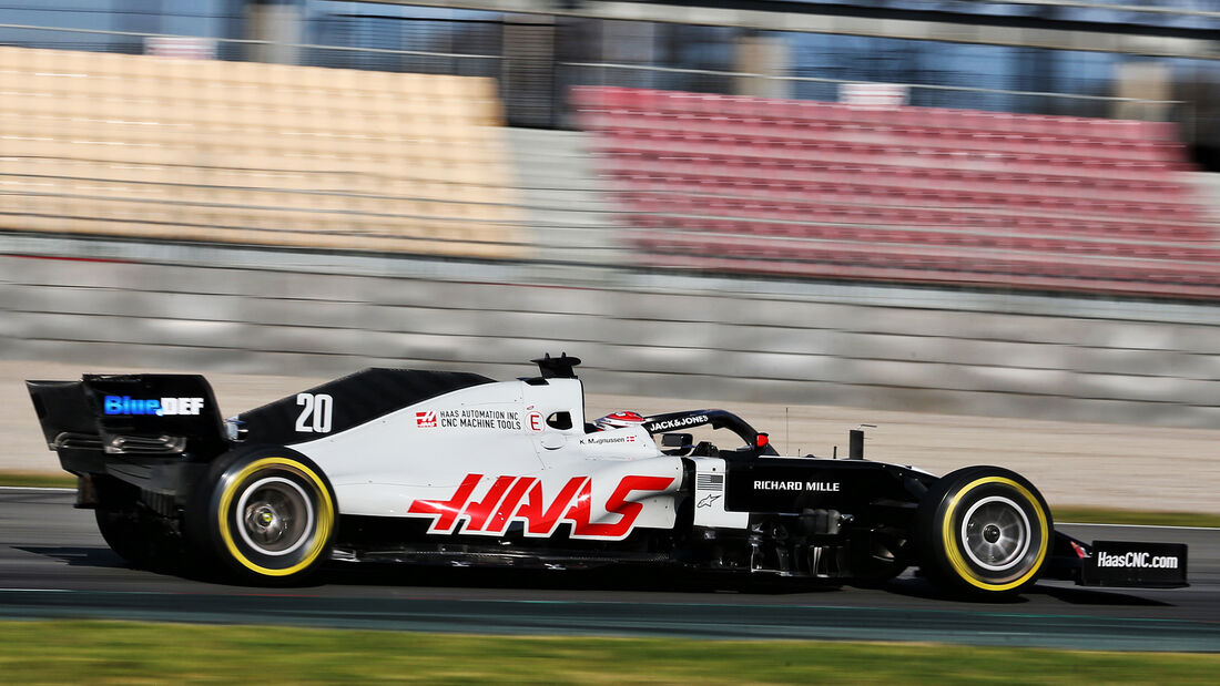 Haas - F1-Test - Barcelona - 2020