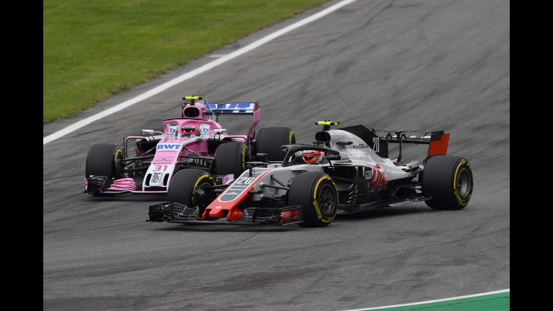 Haas - Force India - Formel 1 - GP Italien - 31. August 2018