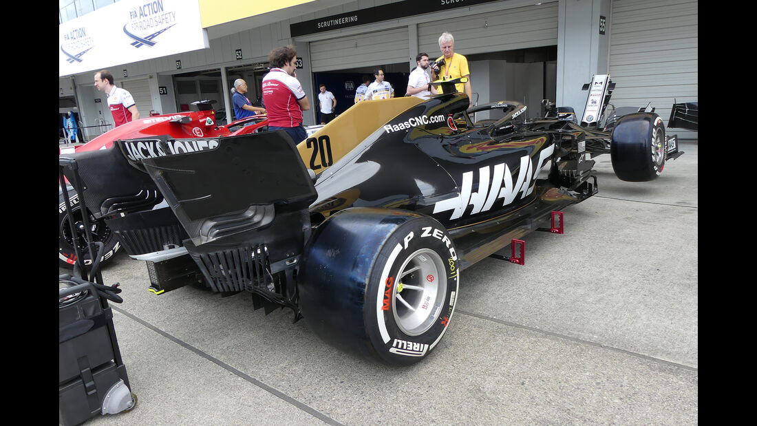Haas - Formel 1 - GP Japan - Suzuka - 10. Oktober 2019
