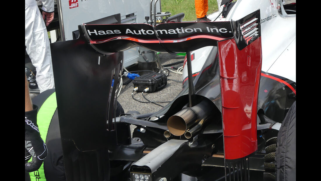 Haas - Formel 1-Technik - GP Belgien / GP Italien - 2016