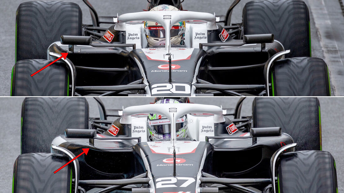 Haas - Formel 1 - Technik - GP England 2024 - Silverstone