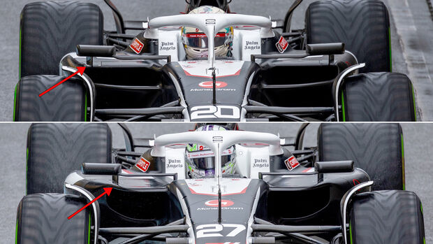 Haas - Formel 1 - Technik - GP England 2024 - Silverstone