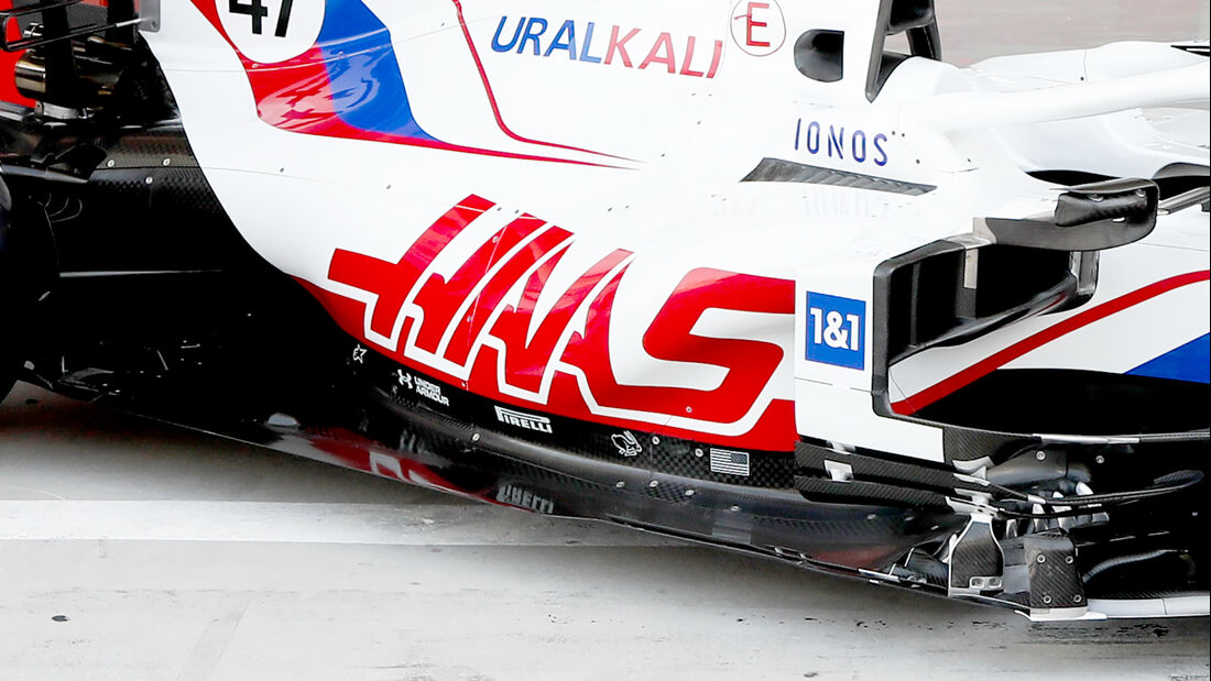 Haas - Unterboden - F1-Test - Bahrain - 2021