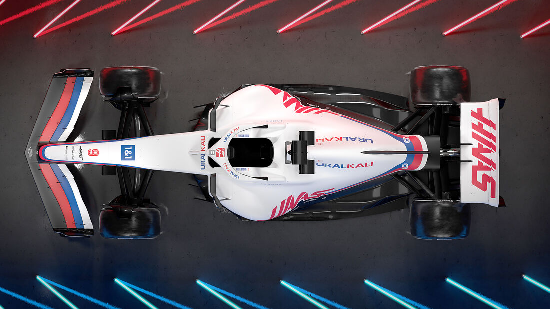 Haas VF-22 - Formel-1-Auto - F1-Saison 2022