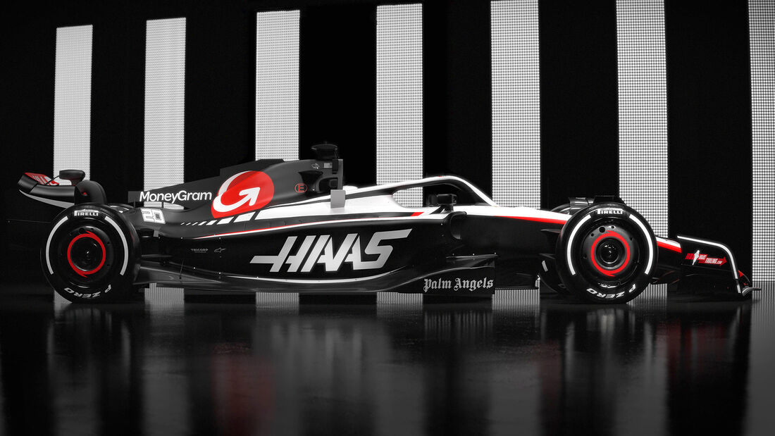 Haas VF-23 - Neue Lackierung