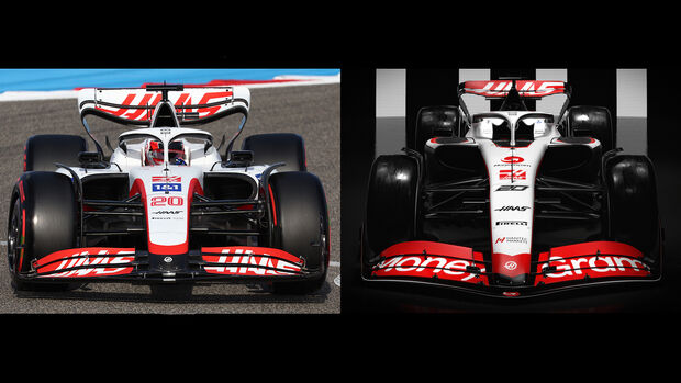 Haas VF-23 - New livery