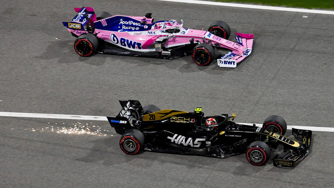 Haas vs. Racing Point - GP Bahrain 2019